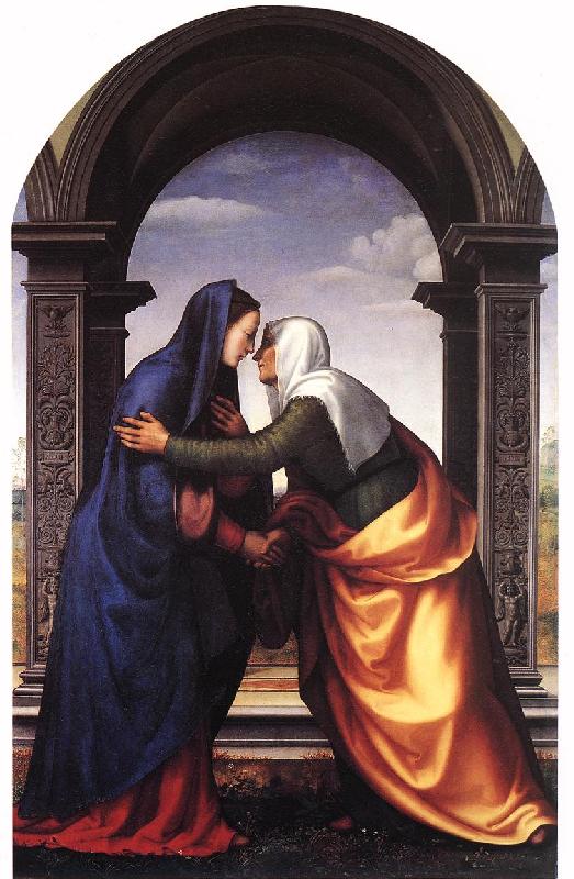 Mariotto Albertinelli The Visitation oil painting image